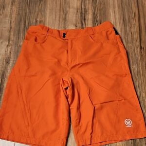 Canari Men's Orange Athletic Shorts Size XL